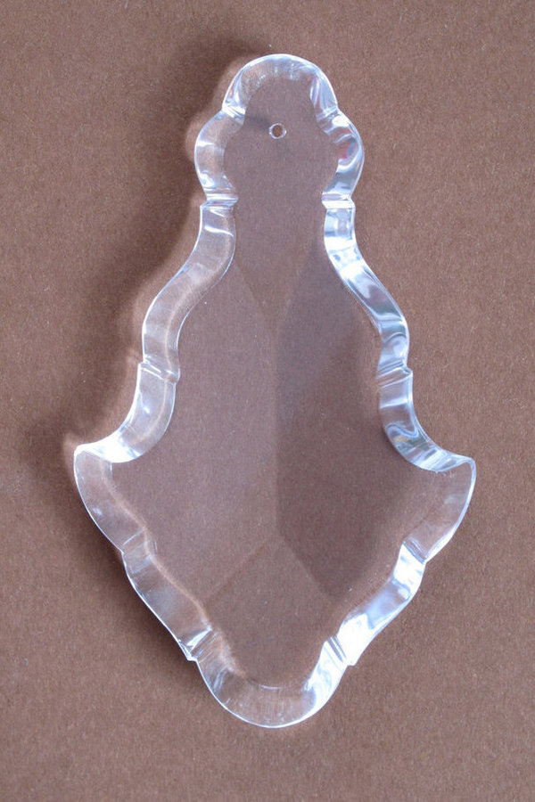 Kristall Glas Pendel 117mm - Anker - handgeschliffen