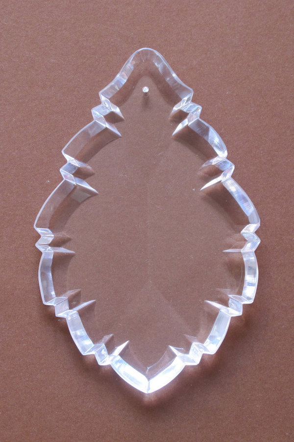 2. Wahl Kristall Glas Pendel Louis XV - 7 - 90mm Handschliff