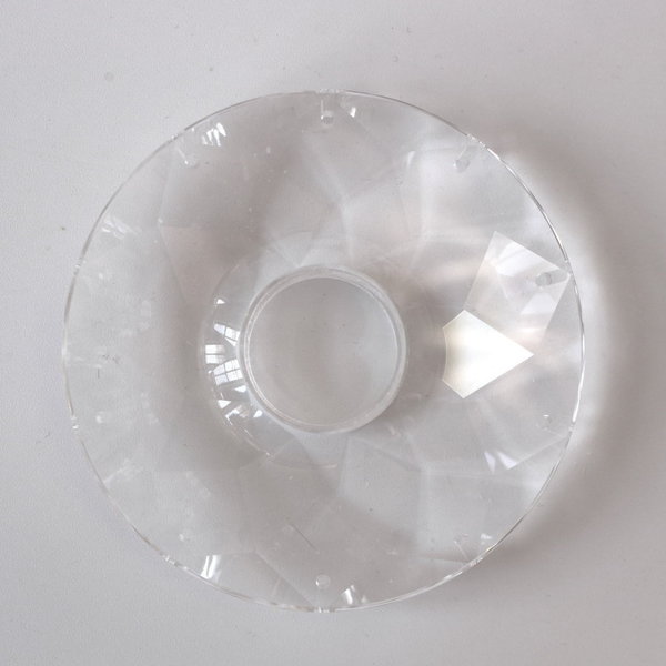 Swarovski® STRASS® Kristall Glas Tropfschale 90mm mit 10 Seitenlöchern